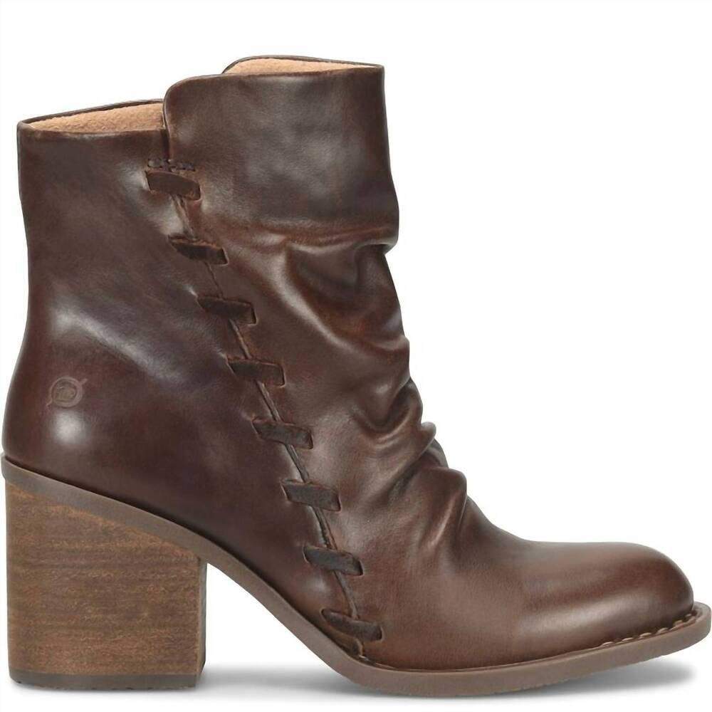 NEW BORN women's toni boot in dark brown
